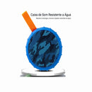 Caixa som KMS-238 portátil resistência água bluetooth Usb  Tws