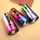 Copo Térmico de Aço Inox Titanium com formas 3D design diamond