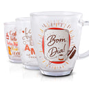 Caneca Café Da Manha De Vidro 360ml