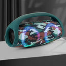 Caixa De Som à prova d'água com luzes coloridas RGB